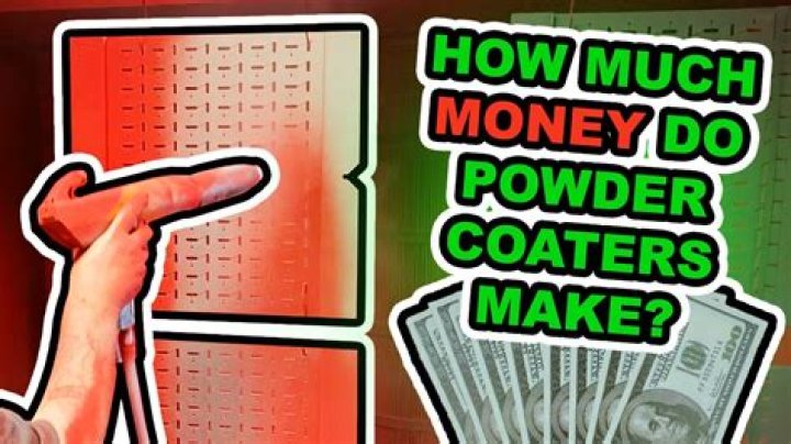 How much money do powder coaters make?