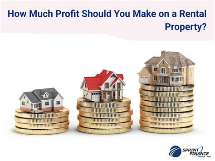 How much profit should you make on a rental property in India?