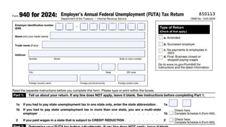 How often does an employer have to file form 940?