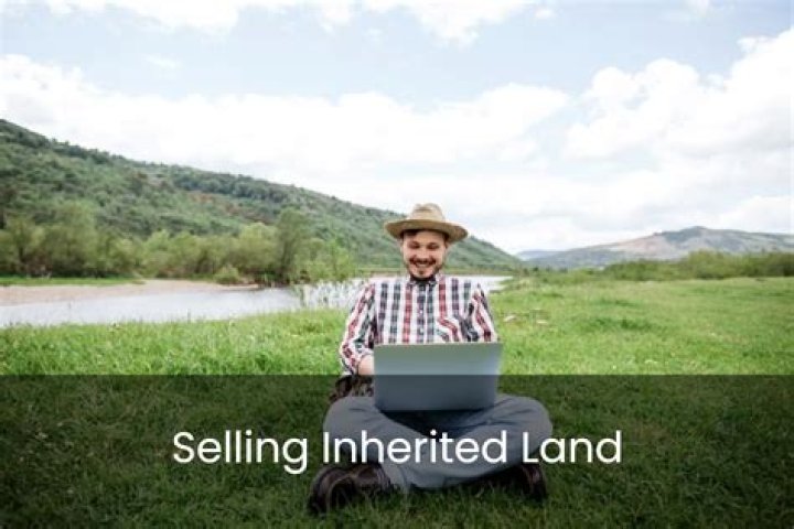 How to report the sale of inherited land?