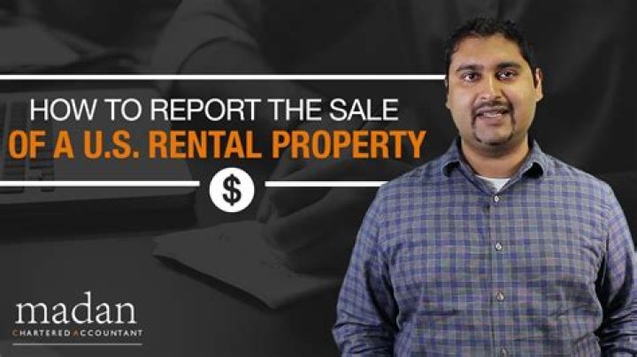 How to report the sale of rental property?