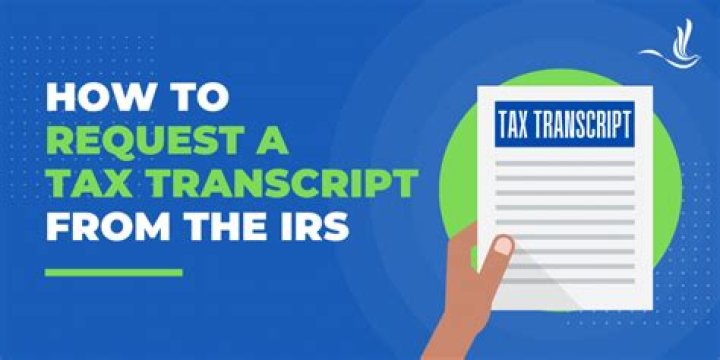 How to request an individual tax return transcript?