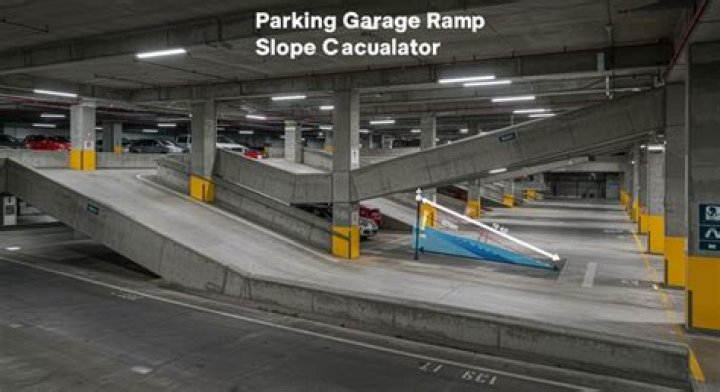 How wide is a parking garage ramp?