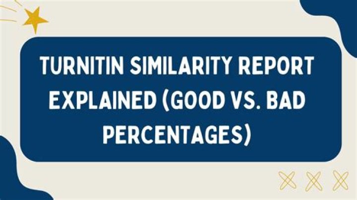 Is 35 on Turnitin bad?