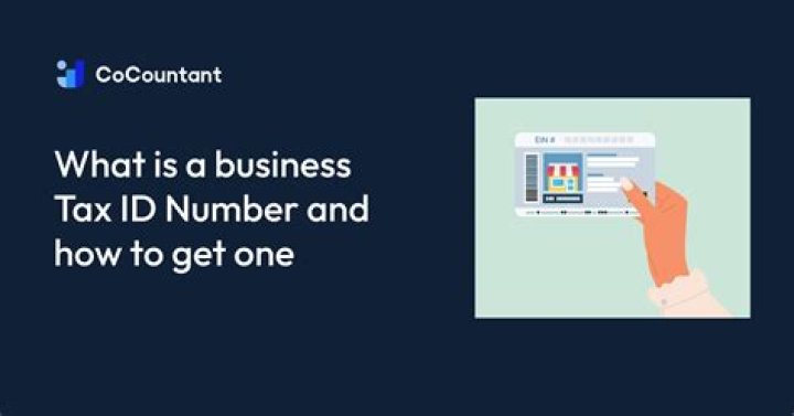 Is a business tax ID number the same as an EIN?