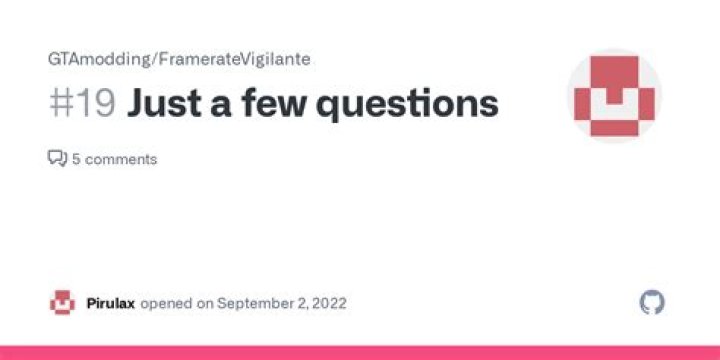 Is a few questions correct?