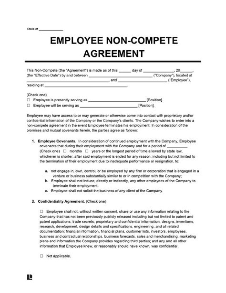 Is a non compete agreement goodwill?