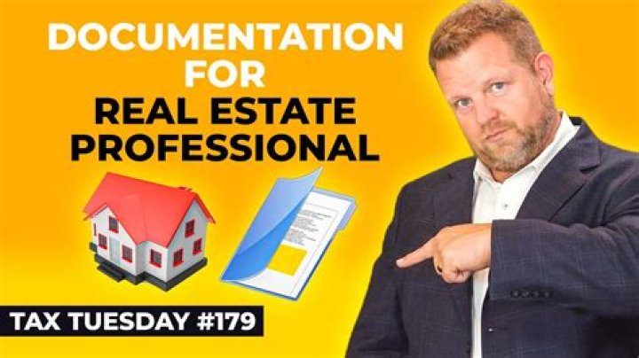 Is a Realtor A real estate professional for tax purposes?