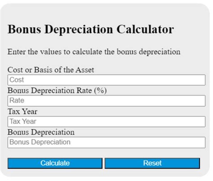 Is bonus depreciation included in Qbi?