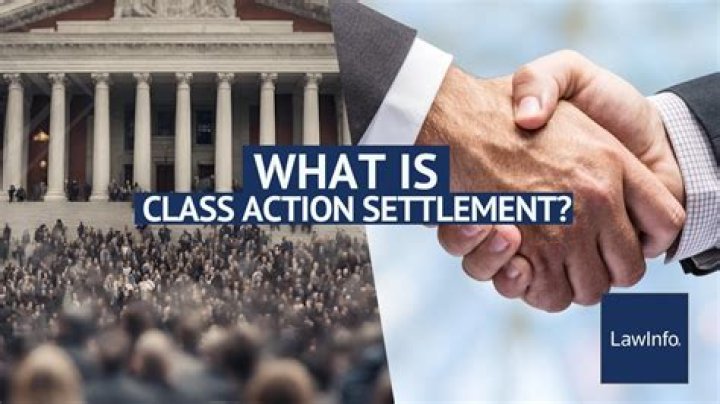 Is class-action settlement taxable?
