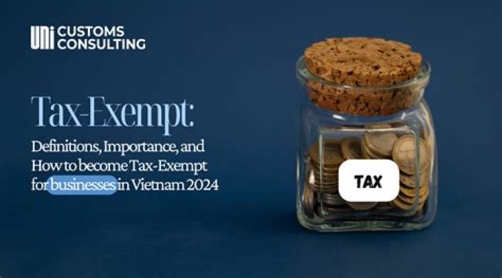 Is consulting tax exempt?