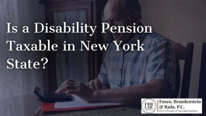 Is disability pension income taxable by IRS?