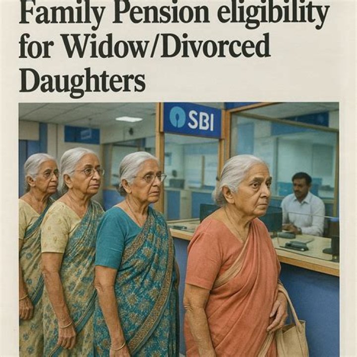 Is divorced daughter eligible for family pension?