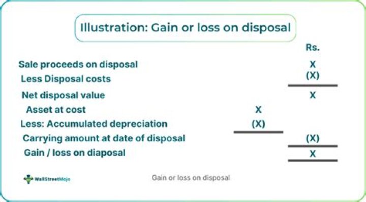 Is gain on disposal an asset?