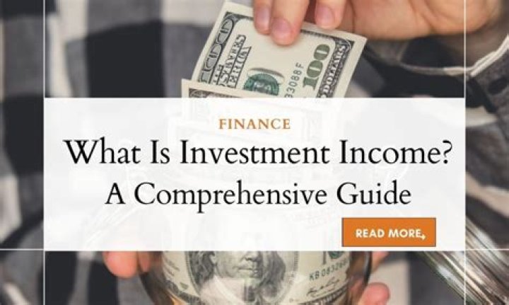 Is investment income an income?