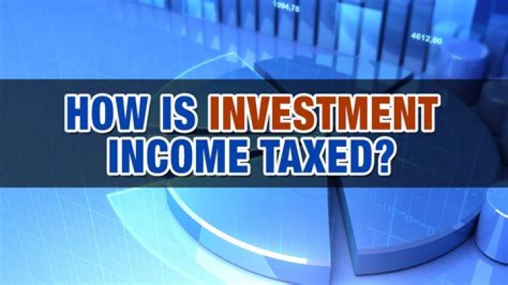 Is investment income taxed the same as earned income?
