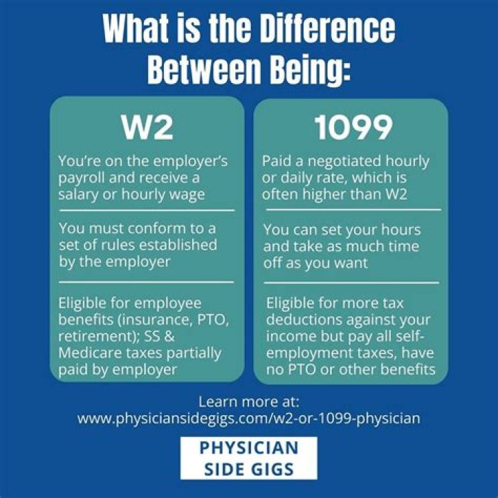 Is it better to be paid W2 or 1099?
