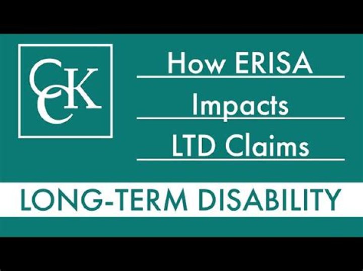 Is long term disability covered under Erisa?