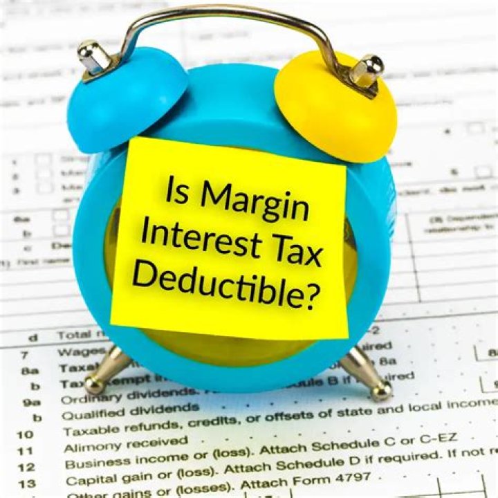 Is margin interest paid tax deductible?