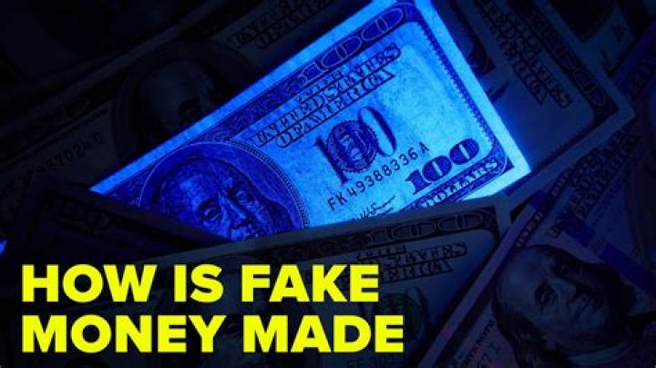 Is printing fake money illegal?