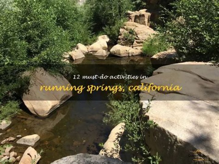 Is Running Springs CA a good place to live?