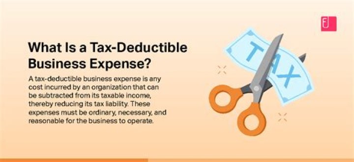 Is sales tax a deductible expense?