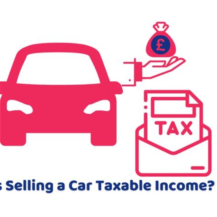 Is selling a car taxable income?