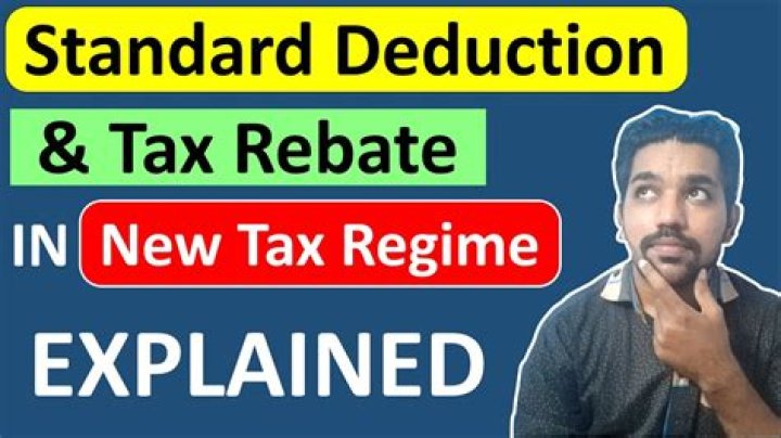Is standard deduction applicable in new tax regime?