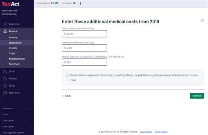 Is TaxAct 2019 available?