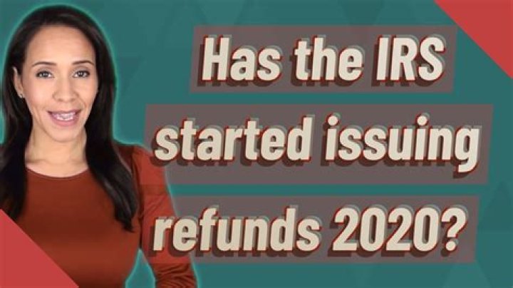 Is the IRS behind on refunds 2020?