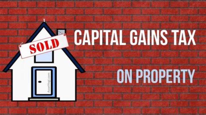 Is the sale of property a capital gain?