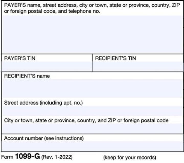 Is there a 1099-g form for state and local taxes?