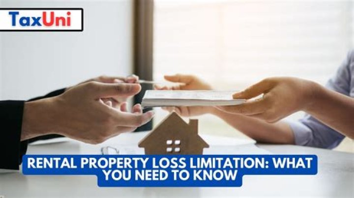 Is there a cap on rental losses?