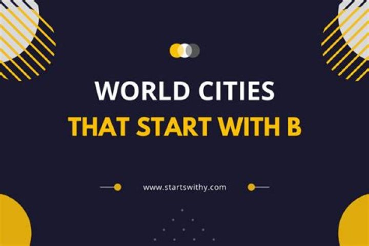 Is there a city that starts with B?