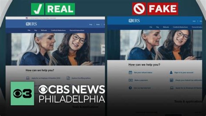 Is there a fake IRS website?
