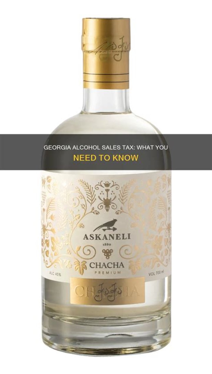 Is there a tax on alcohol in Georgia?