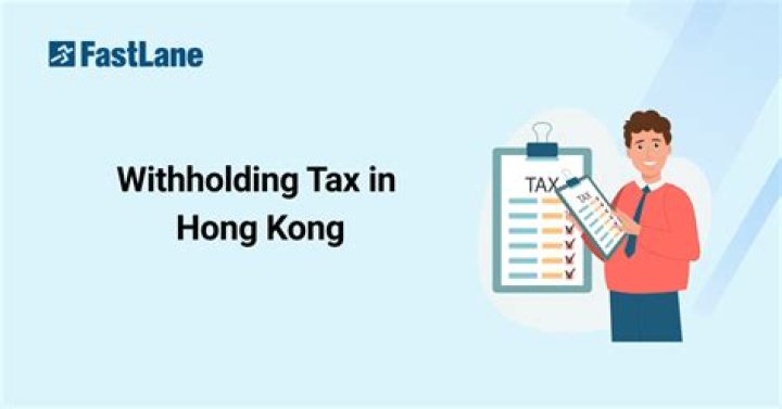 Is there withholding tax in Hong Kong?