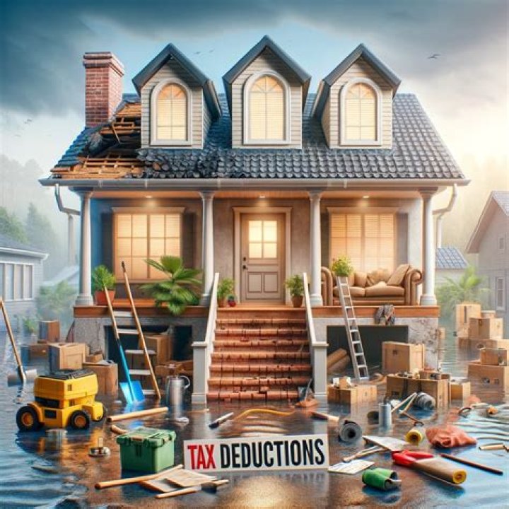 Is water damage tax deductible?