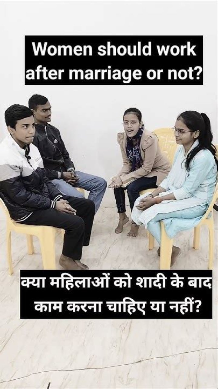 Should female work after marriage or not?