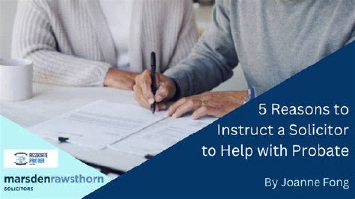Should I use a solicitor for probate?