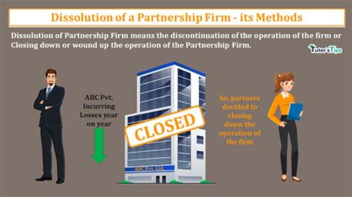 Under what circumstances partnership firm is dissolved?