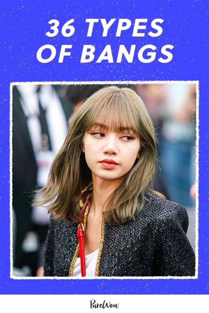 What are 5 basic types of bangs?