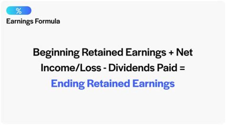 What are ending retained earnings?