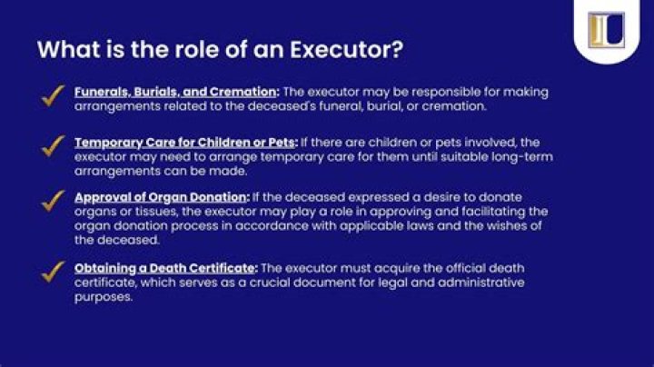 What are executor commissions?