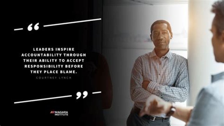 What are five reasons that help feel accountable?