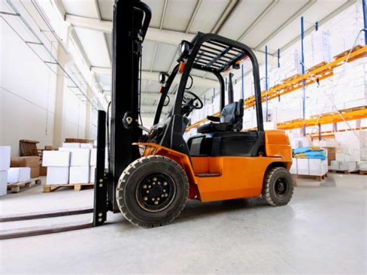 What are forklift used for in the warehouses?