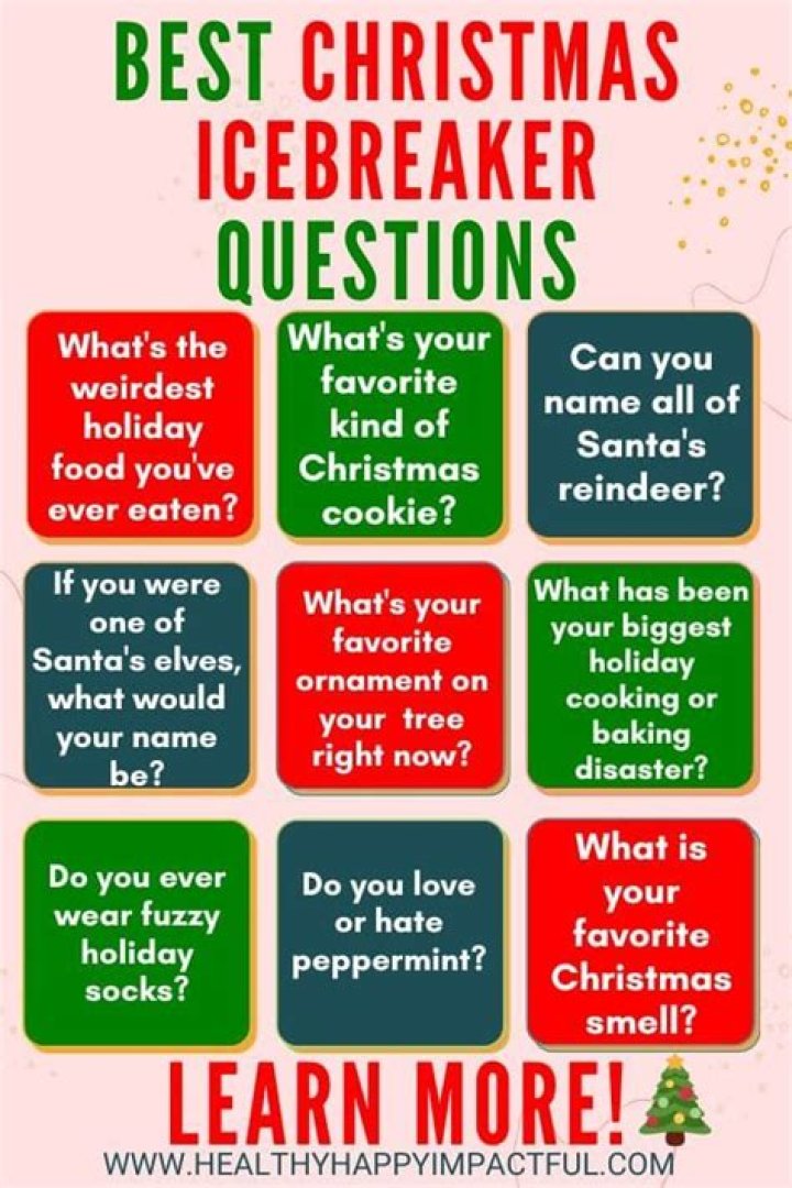 What are some good holiday questions?