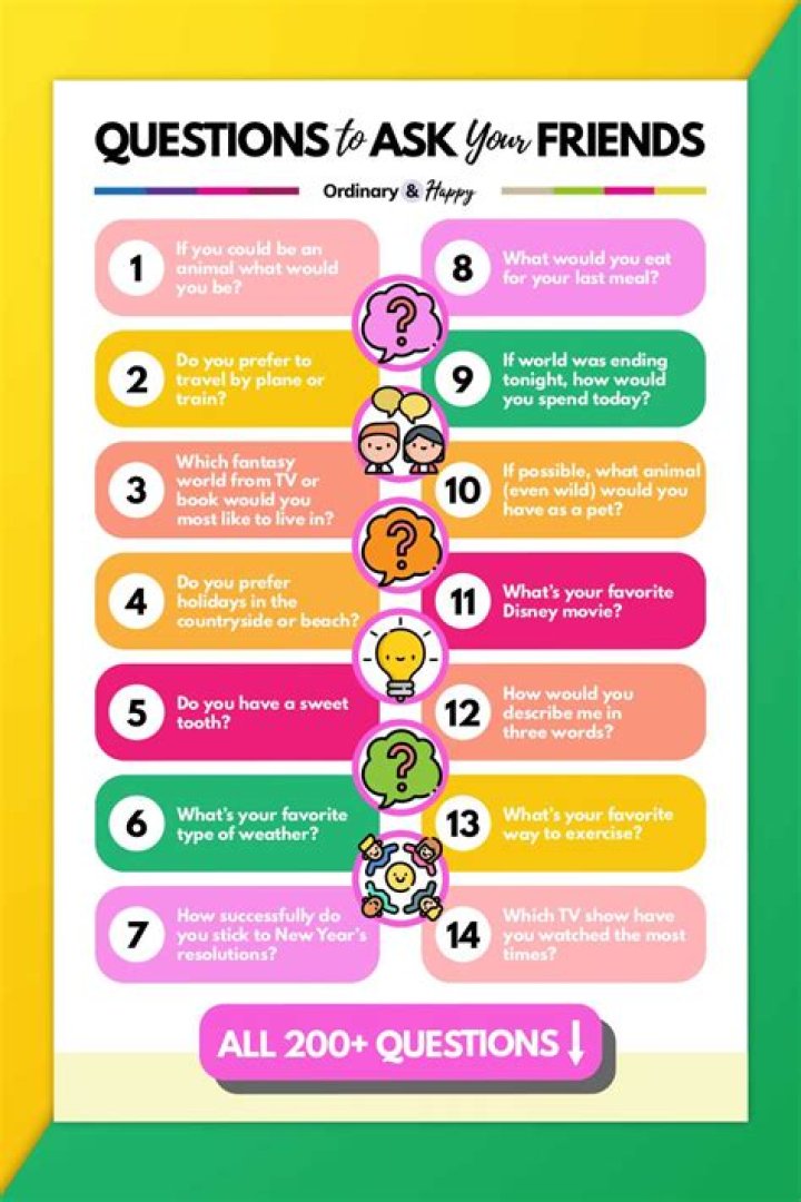 What are some good questions to ask your sibling?