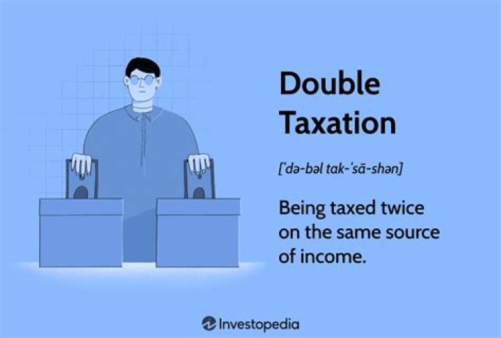 What are stockholders double taxed on?