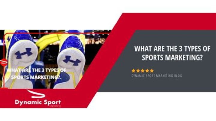 What are the 3 types of sports marketing?